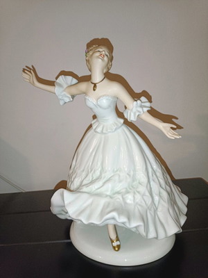 Πορσελάνινη φιγούρα Wallendorf μεταχειρισμένη, Lady Dancer