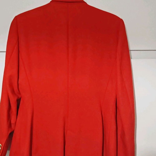 Zara jacket red-coral like new, size large