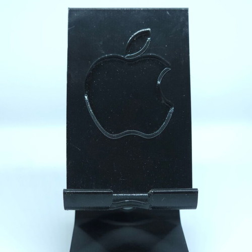 Apple design black mobile / tablet stand new (3D printed)