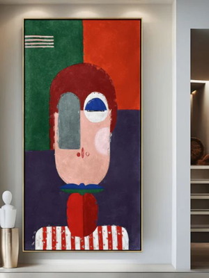 Πίνακας ζωγραφικής καινούργιος 75x150cm