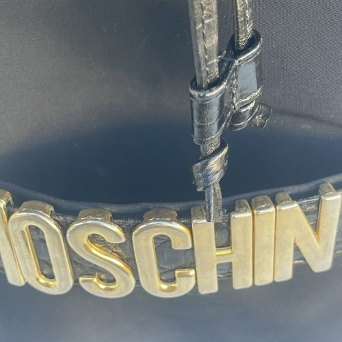 Moschino backpack like new, black color