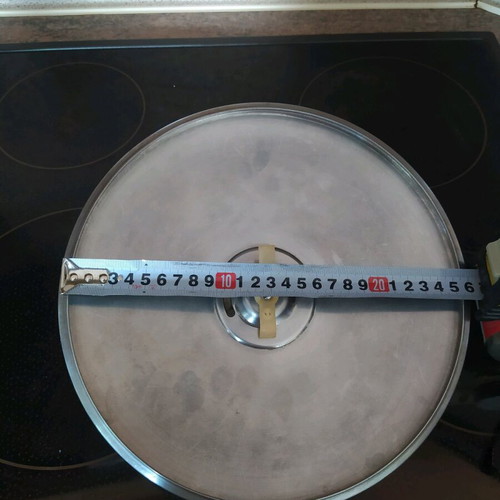 Stainless Steel Pot Lid used with Steam Release Valve