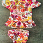 Girls swimsuit 18-24 months like new, top and briefs