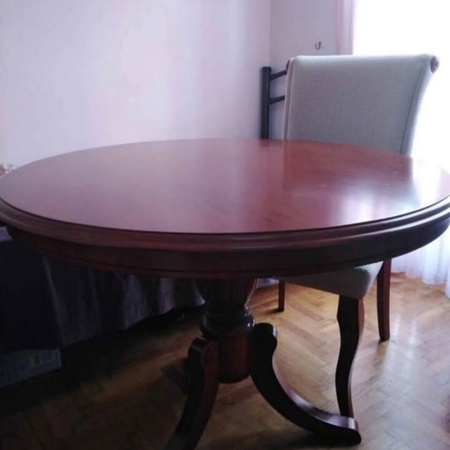 American Home dining table round vintage used