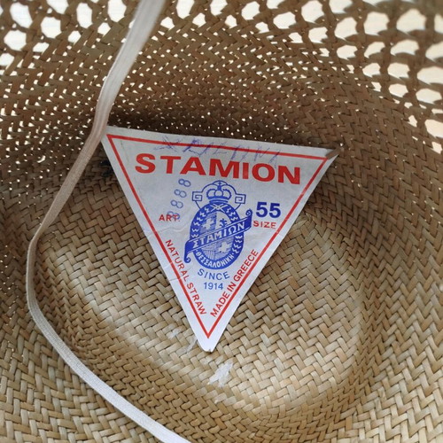 Stamion straw hat like new, size 55
