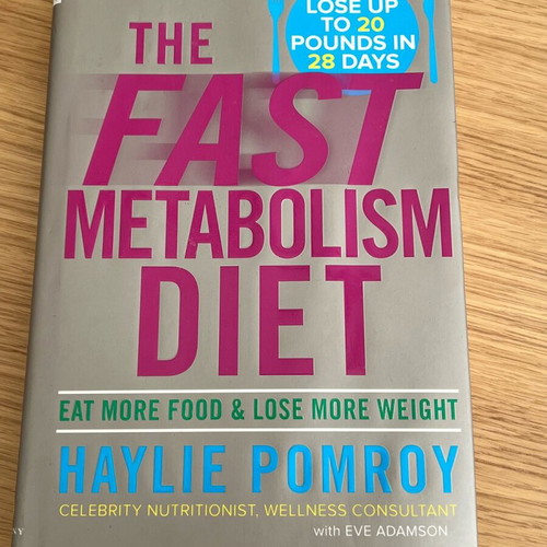 The Fast Metabolism Diet book like new, English