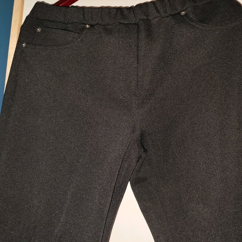 Black elastic pants medium used