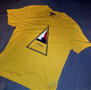 T-shirt Tommy Hilfiger XL Κίτρινη
