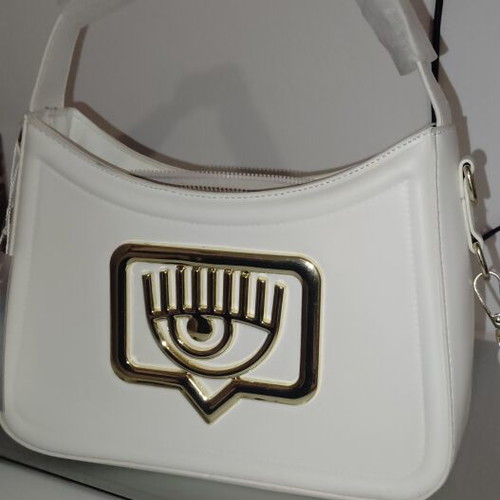Chiara Ferragni handbag white new, hand and shoulder