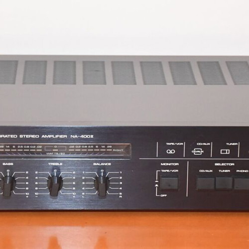 Nikko NA-400II integrated amplifier used with phono input