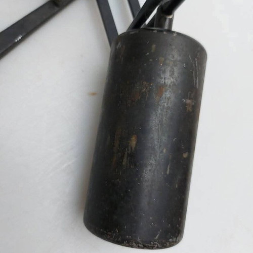 Old industrial lamp from printing machine A1786