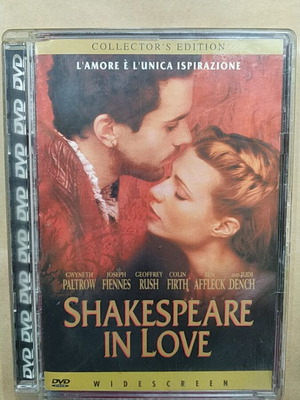 Shakespeare in Love DVD, ρομαντική δραματική ταινία με υπότιτλους