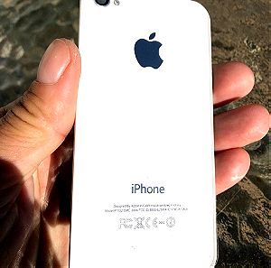 Για IPhone 4s Καπάκι Μπαταρίας Πίσω Κάλυμμα Αντικατάσταση (White)