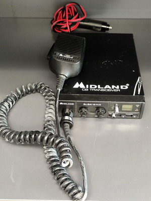 Midland Alan 100 PLUS CB Transceiver like new AM FM