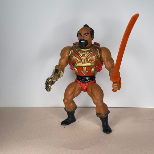 Jitsu MOTU He-Man Masters Of The Universe vintage figure 1984 Mattel used