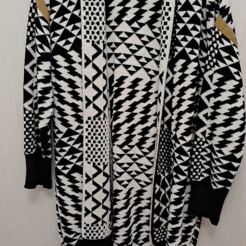 Aggel knitwear long cardigan new, multicolor