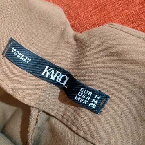 Brown office pants size M like new Karol