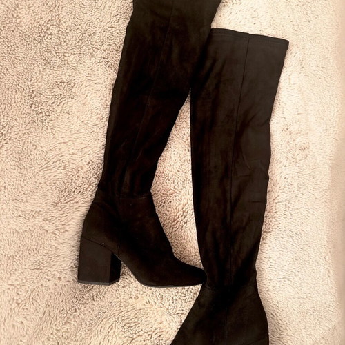 Aldo suede boots like new, size 40, black