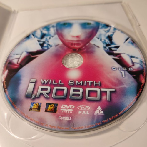 I, Robot DVD like new with Greek subtitles