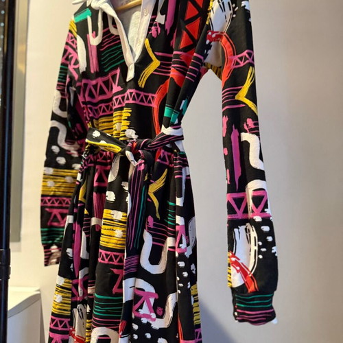 Jordan Karavan dress used, long cotton, colorful