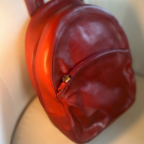Vintage "Dude" Full Italian PatinaLeather Bag