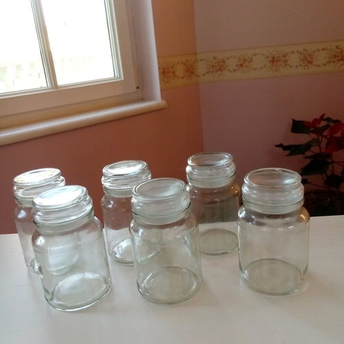 Kitchen jars like new, set of 6 pieces