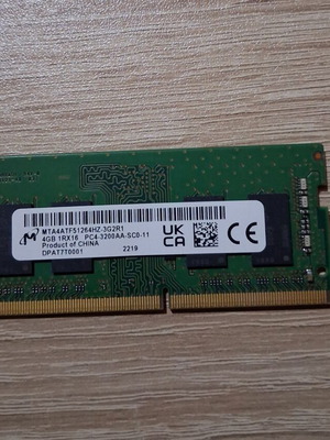 Micron μνήμη RAM DDR4 4GB module 1x4GB για λάπτοπ