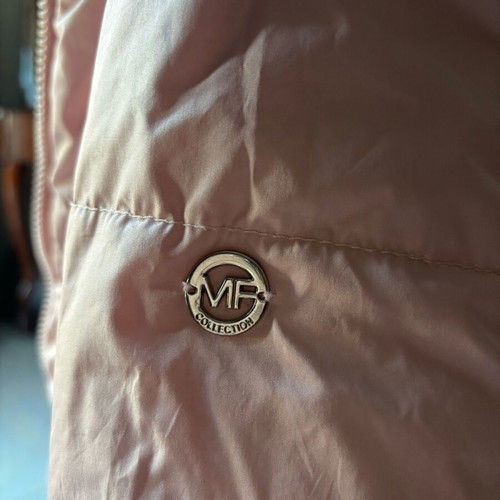 Children's jacket used with fur pink, for ages 7 to 13