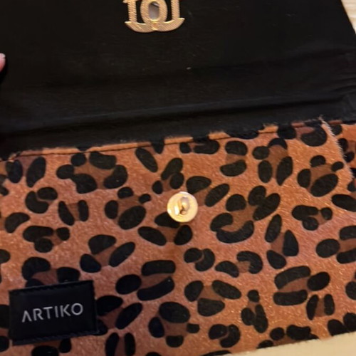 Artiko shoulder bag, black and brown