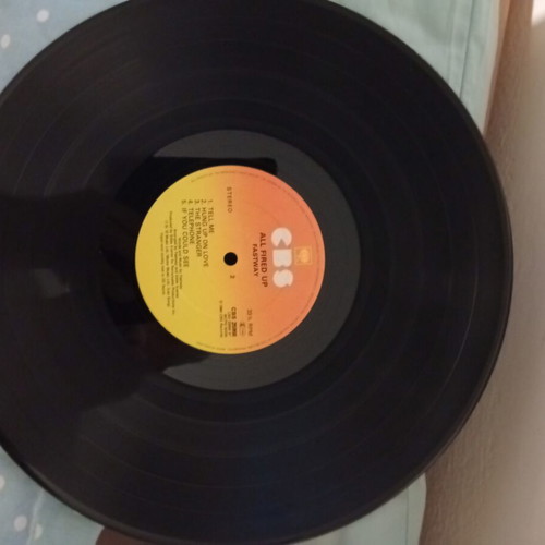 Fastway All Fired Up vinyl record like new, rock