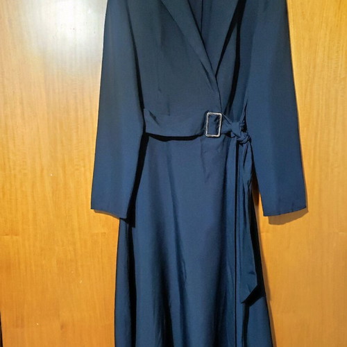 Shein black belted dress size M, like new