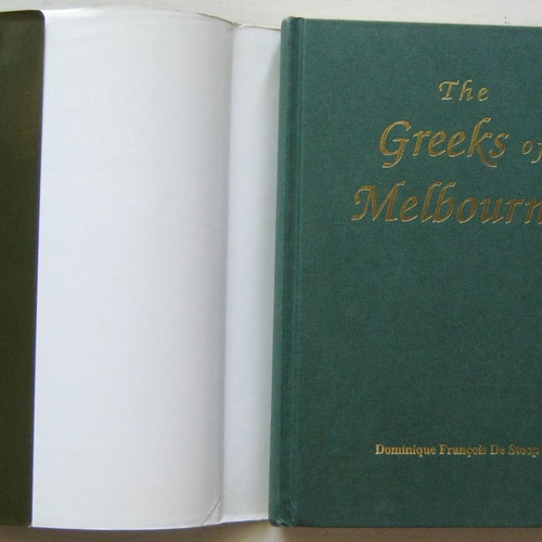 The Greeks of Melbourne hardcover book nearly perfect condition