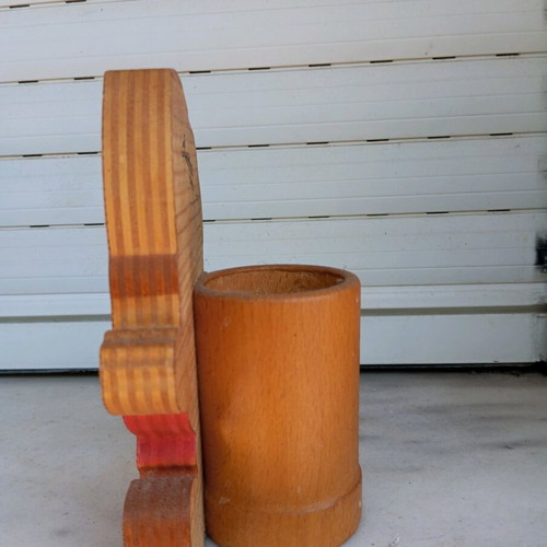 Pinocchio pencil holder like new