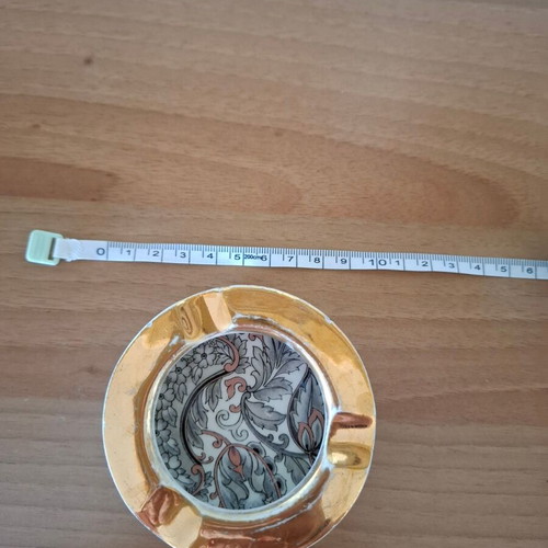 Ceramic decorative ashtray Rizoli Ceramique like new
