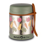 We Care insulated kids food container 350ml Nava new, green