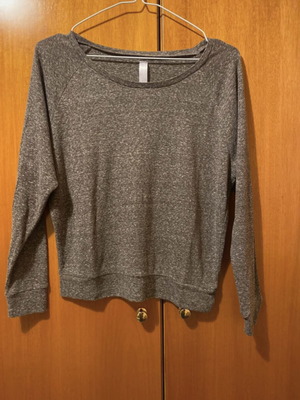 Zara long-sleeve blouse brown like new size M