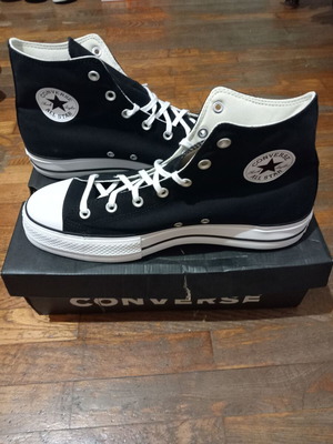 Converse Chuck Taylor All Star Lift μαύρα,νούμερο 45, καινούργια