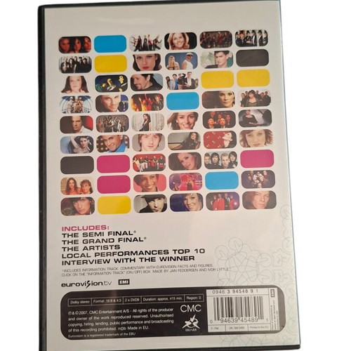 Eurovision 2007 double DVD