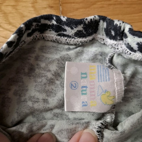 Baby leopard print leggings for girl 12-18 months used