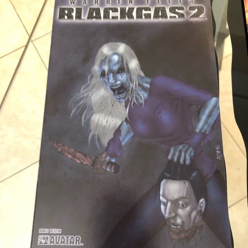 Blackgas set of 6 comics new, mini-series by Warren Ellis vol 1-2, Avatar Comics