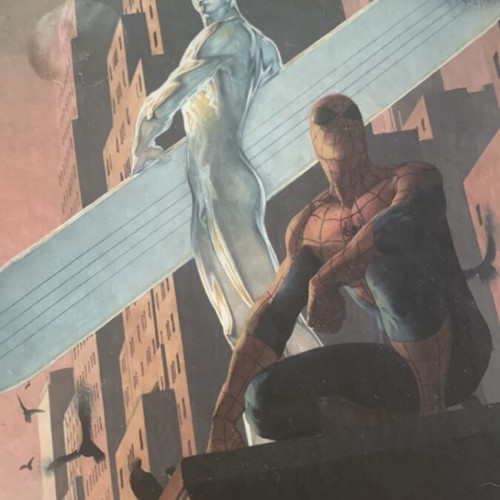 Marvel comic books like new, including Silver Surfer, Fantastic Four, Eternals