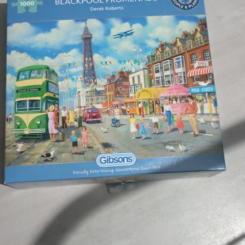 Puzzle 1000 pieces new, Blackpool Promenade