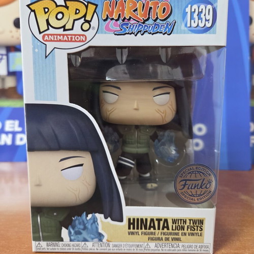Funko Pop Animation Naruto Hinata with Twin Lion Fist figure new