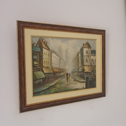 Painting L.Williams used, 54x45 cm with frame
