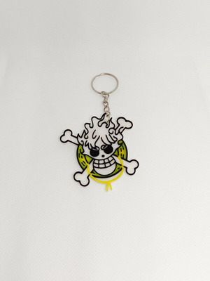 Luffy gear5 keychain new from the Anime One Piece