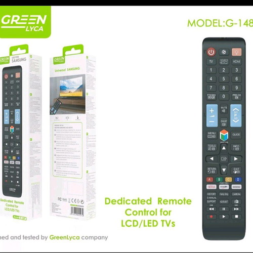Illuminated remote control for all Samsung TVs like new