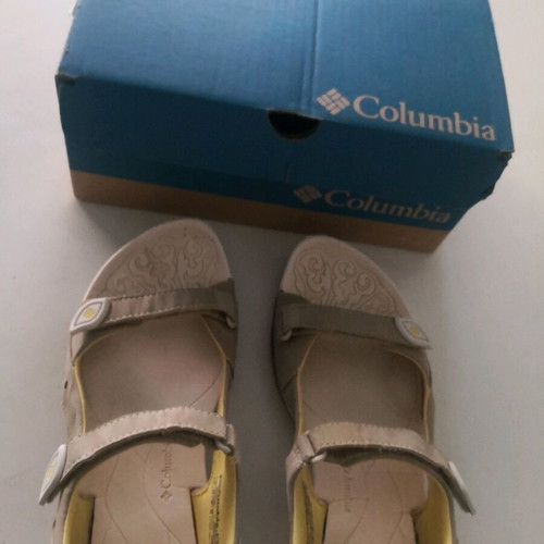 Columbia sandals used, beige, size 40