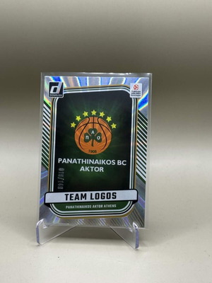 Panathinaikos Team Logos Donruss Euroleague 2024-25 card like new