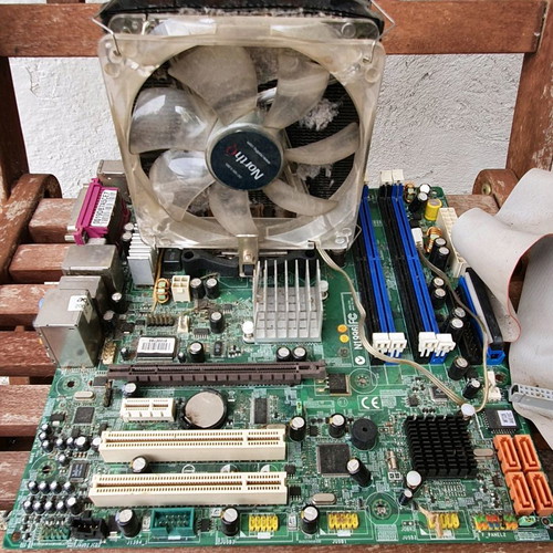 Motherboard used for spare parts