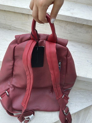 Backpack bag like new, red